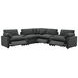 Collins Dark Gray 7 Piece Modular Power Sectional