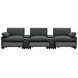 Collins Dark Gray 5 Piece Power Reclining Home Theater Seating