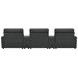 Collins Dark Gray 5 Piece Power Reclining Home Theater Seating