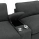 Collins Dark Gray 5 Piece Power Reclining Home Theater Seating