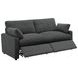 Collins Dark Gray Modular Power Reclining Loveseat