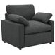 Collins Dark Gray Power Recliner