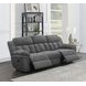 Bahrain Charcoal Reclining Sofa
