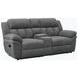 Bahrain Charcoal Reclining Loveseat