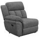 Bahrain Charcoal Reclining Loveseat