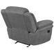 Bahrain Charcoal Performance Fabric Glider Recliner