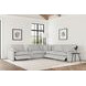 Collins Gray 6 Piece Modular Power Sectional