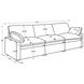 Collins Gray Modular Power Reclining Sofa