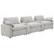 Collins Gray 5 Piece Power Reclining Home Theater Seating