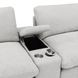 Collins Gray 5 Piece Power Reclining Home Theater Seating