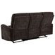 Navarro Dark Brown 79" Motion Sofa