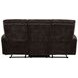 Navarro Dark Brown 79" Motion Sofa