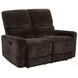 Navarro Dark Brown 57" Motion Loveseat