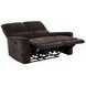 Navarro Dark Brown 57" Motion Loveseat