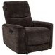 Navarro Dark Brown Glider Recliner