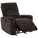 Navarro Dark Brown Glider Recliner