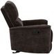 Navarro Dark Brown Glider Recliner