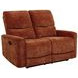 Navarro Burnt Orange 57" Motion Loveseat