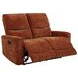 Navarro Burnt Orange 57" Motion Loveseat