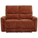 Navarro Burnt Orange 57" Motion Loveseat