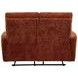 Navarro Burnt Orange 57" Motion Loveseat