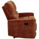 Navarro Burnt Orange 57" Motion Loveseat