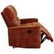 Navarro Burnt Orange 57" Motion Loveseat