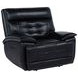 Hewitt Black Power Recliner with USB Charging