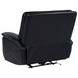 Hewitt Black Power Recliner with USB Charging