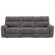 Next Gen Durapella Slate 3 Piece Modular Zero Gravity Power Reclining Sectional with USB Charging