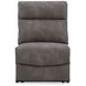 Next Gen Durapella Slate 3 Piece Modular Zero Gravity Power Reclining Sectional with USB Charging