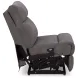 Next Gen Durapella Slate 3 Piece Modular Zero Gravity Power Reclining Sectional with USB Charging