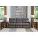 Next Gen Durapella Slate 3 Piece Modular Zero Gravity Power Reclining Sectional with USB Charging