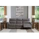 Next Gen Durapella Slate 3 Piece Modular Zero Gravity Power Reclining Sectional with USB Charging