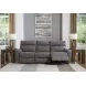 Next Gen Durapella Slate 3 Piece Modular Zero Gravity Power Reclining Sectional with USB Charging