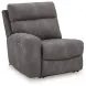 Next Gen Durapella Slate 3 Piece Modular Zero Gravity Power Reclining Sectional with USB Charging