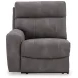 Next Gen Durapella Slate 3 Piece Modular Zero Gravity Power Reclining Sectional with USB Charging