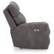 Next Gen Durapella Slate 3 Piece Modular Zero Gravity Power Reclining Sectional with USB Charging
