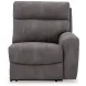 Next Gen Durapella Slate 3 Piece Modular Zero Gravity Power Reclining Sectional with USB Charging