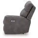 Next Gen Durapella Slate 3 Piece Modular Zero Gravity Power Reclining Sectional with USB Charging