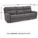 Next-Gen DuraPella Slate Performance Fabric Modular Power Reclining Sofa