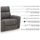 Next-Gen DuraPella Slate Performance Fabric Modular Power Reclining Console Loveseat