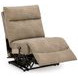 Next Gen Durapella Sand 4 Piece Modular Zero Gravity Power Reclining Sectional with Power Headrest and USB Charging