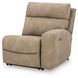 Next Gen Durapella Sand 4 Piece Modular Zero Gravity Power Reclining Sectional with Power Headrest and USB Charging