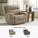 Next-Gen DuraPella Sand Performance Fabric Power Recliner