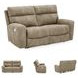 Next-Gen DuraPella Sand Performance Fabric Modular Power Reclining Loveseat