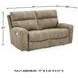Next-Gen DuraPella Sand Performance Fabric Modular Power Reclining Loveseat