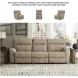 Next-Gen DuraPella Sand Performance Fabric Modular 105" Power Reclining Sofa