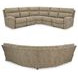 Next-Gen DuraPella Sand 5 Piece Performance Fabric Power Reclining Sectional
