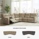 Next-Gen DuraPella Sand 5 Piece Performance Fabric Power Reclining Sectional